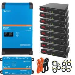 Система безперебійного живлення однофазна VictronEnergy MultiPlus-II + Dyness 4кВт 19.2кВт•г