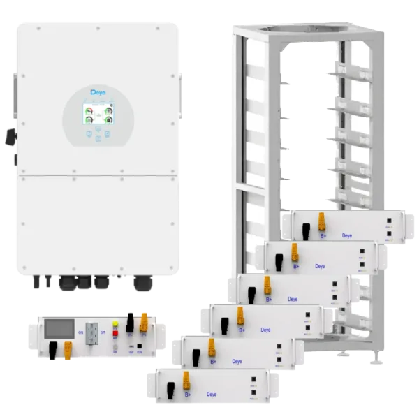 Система безперебійного живлення трифазна Deye SUN-15K-SG01HP3-EU-AM2 15кВт 30кВт•год