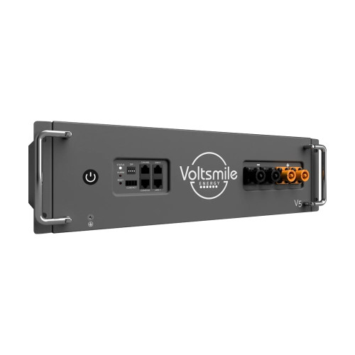 Акумуляторна батарея літій-залізо-фосфатна LiFePO4 48В 2400Вт*год Voltsmile V5 монтаж в стійку 19"