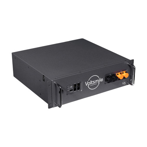 Акумуляторна батарея літій-залізо-фосфатна LiFePO4 48В 2400Вт*год Voltsmile V5 монтаж в стійку 19"