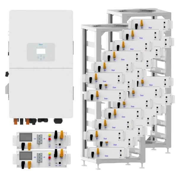 Система безперебійного живлення трифазна Deye SUN-50K-SG01HP3-EU-BM4 50кВт 120кВт•год