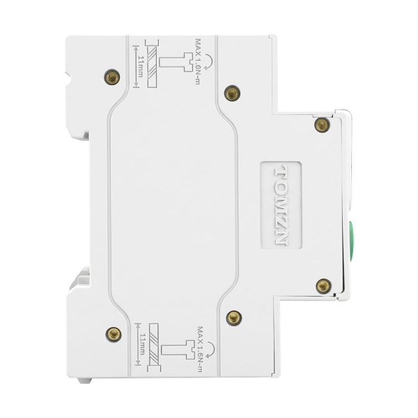 Розумний автоматичний вимикач з Wi-Fi (Tuya) TOMZN TOB9S-63 63A