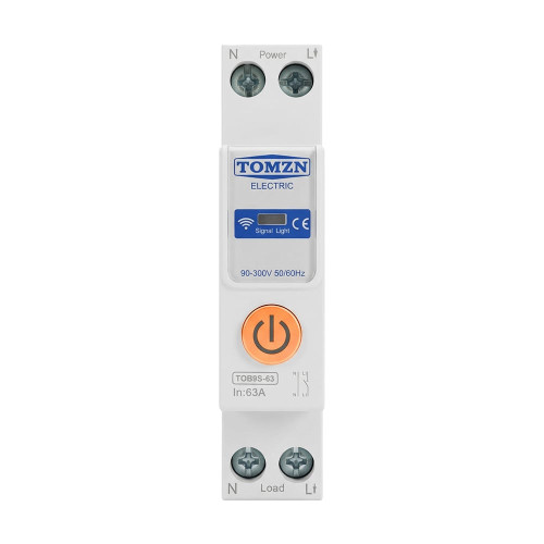 Розумний автоматичний вимикач з Wi-Fi (Tuya) TOMZN TOB9S-63 63A