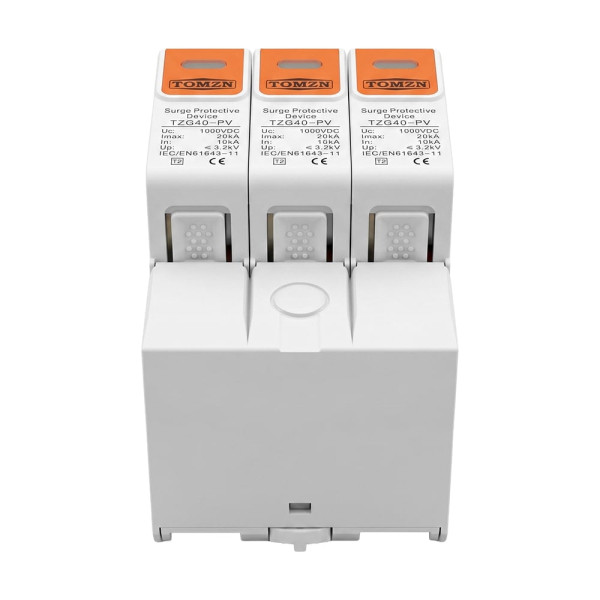 Обмежувач напруги TOMZN TZG40-PV 3P 1000V DC під DIN-рейку