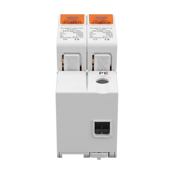 Обмежувач напруги TOMZN TZG40-PV 2P 600V DC під DIN-рейку