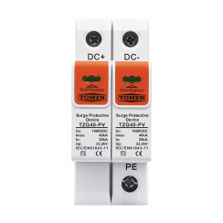 Обмежувач напруги TOMZN TZG40-PV 2P 600V DC під DIN-рейку