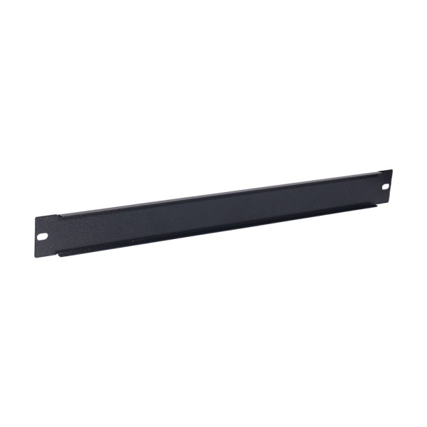 Панель/заглушка NVC-BP/1U Black для комутаційної шафи 19"