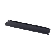 Панель/заглушка NVC-BP/2U Black для комутаційної шафи 19"
