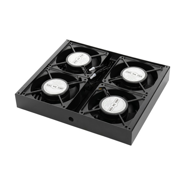 Вентилятор до комутаційних шаф глибиною 800 мм Trinix TRX-FAN4 Black