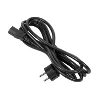 Кабель живлення Trinix C13-EU plug євророзетка 3м