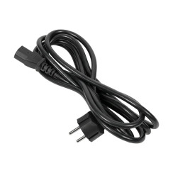 Кабель живлення Trinix C13-EU plug євророзетка 3м