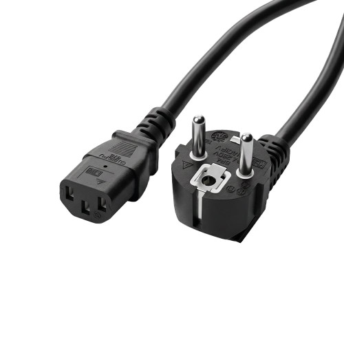 Кабель живлення Trinix C13-EU plug євророзетка 3м
