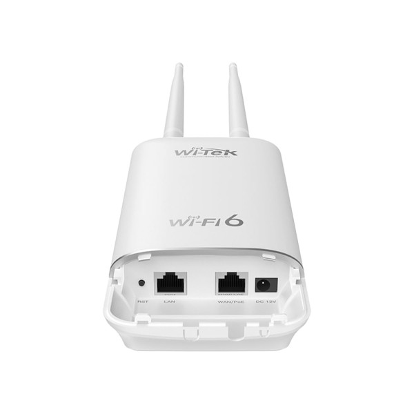Точка доступу зовнішня WiFi 6 Wi-Tek WI-AP316AX-Lite Outdoor дводіапазонна гігабітна