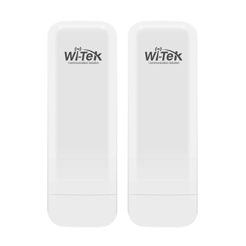 Комплект бездротового моста WiFi Wi-Tek WI-CPE513P-KIT V3 5GHz, 300Mbps, 5km, 2x100Mbps, PoE IN/PoE OUT, Cloud