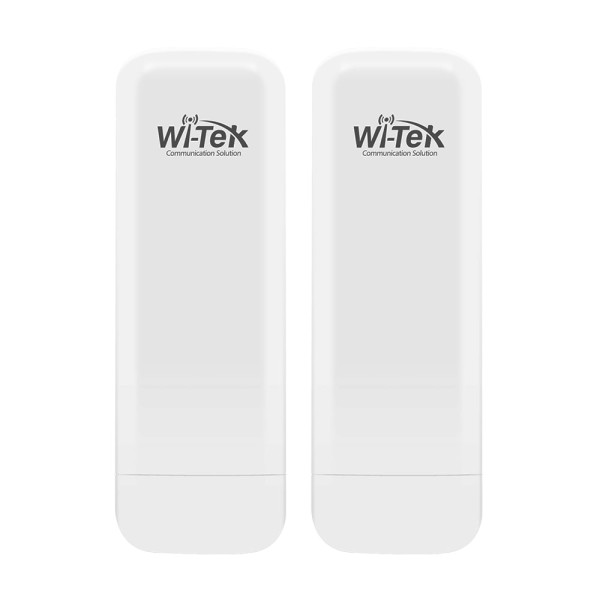 Комплект бездротового моста WiFi Wi-Tek WI-CPE513P-KIT V3 5GHz, 300Mbps, 5km, 2x100Mbps, PoE IN/PoE OUT, Cloud