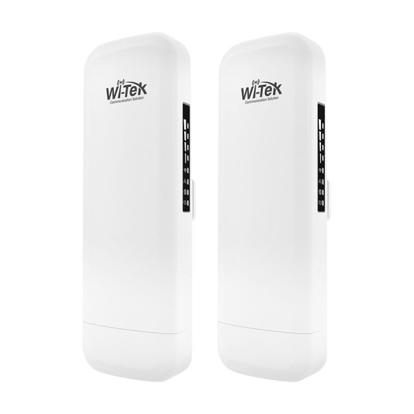 Комплект бездротового моста WiFi Wi-Tek WI-CPE800-KIT V3 5GHz, 867Mbps, 5km, 2x1000Mbps, PoE IN/LAN OUT, Cloud
