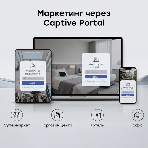 Точка доступу WiFi 7 2.5G Cudy AP3600 з підтримкою Mesh дводіапазонна BE3600