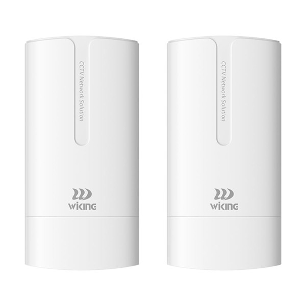 Комплект бездротового моста WiFi Wiking WK-WB08-KIT 2.4GHz, 300Mbps, 800m, 2x100Mbps, Cloud