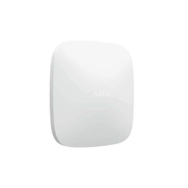 Інтелектуальна централь Ajax Hub 2 Plus біла з WiFi, 2G, 3G, 4G, Ethernet, підтримкою датчиків з фотоверифікацією