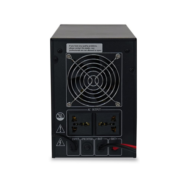 Джерело безперебійного живлення Kraft KRF-B2000VA/1200W(LCD)24V UPS під зовнішній акумулятор