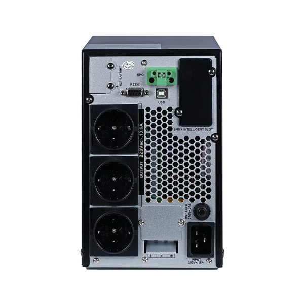 Джерело безперебійного живлення Kraft KRF-T3000VA/3KW(LCD)Ex Pro Online UPS під зовнішній акумулятор