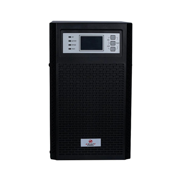Джерело безперебійного живлення Kraft KRF-T3000VA/3KW(LCD)Ex Pro Online UPS під зовнішній акумулятор