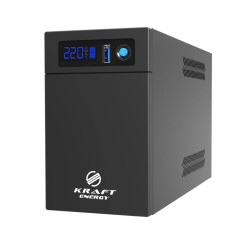 Джерело безперебійного живлення Kraft KRF-1200VA/720W(LED)LiFePO4 UPS