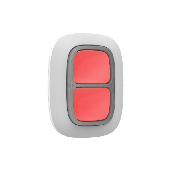 Тривожна кнопка Ajax DoubleButton біла