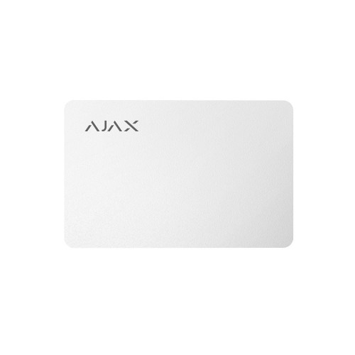 Картка керування Ajax Pass (100pcs) біла