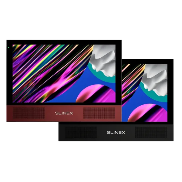 Відеодомофон Slinex Sonik 10 10"дюймів чорний/червоний