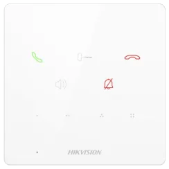 Аудіодомофон IP мережевий POE Hikvision DS-KH6000-E1/White