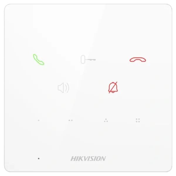 Аудіодомофон IP мережевий POE Hikvision DS-KH6000-E1/White