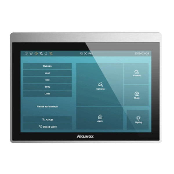 Відеодомофон 10” WiFi Akuvox IT83A SIP Android з Bluetooth