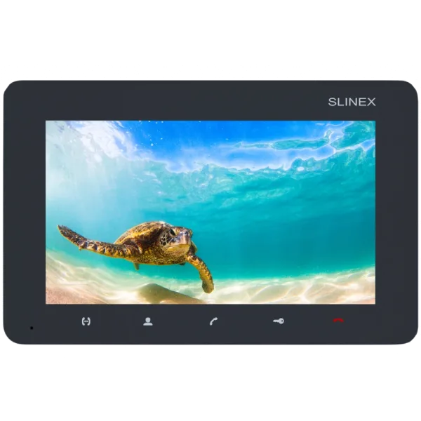 Відеодомофон 7" Slinex SM-07M (dark grey)