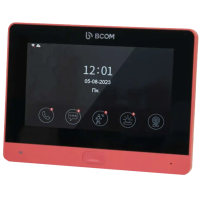 Відеодомофон BCOM BD-760FHD/T Red