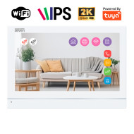Відеодомофон 7 дюймів з Wi-Fi SEVEN DP-7576-W2K white