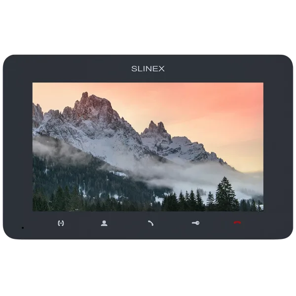 Відеодомофон 7" Slinex SM-07MN (dark grey)
