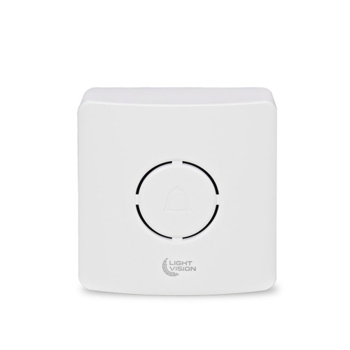 Дверний WiFi дзвінок Light Vision VLC-DR10T(Tuya) White з ІЧ-датчиком руху