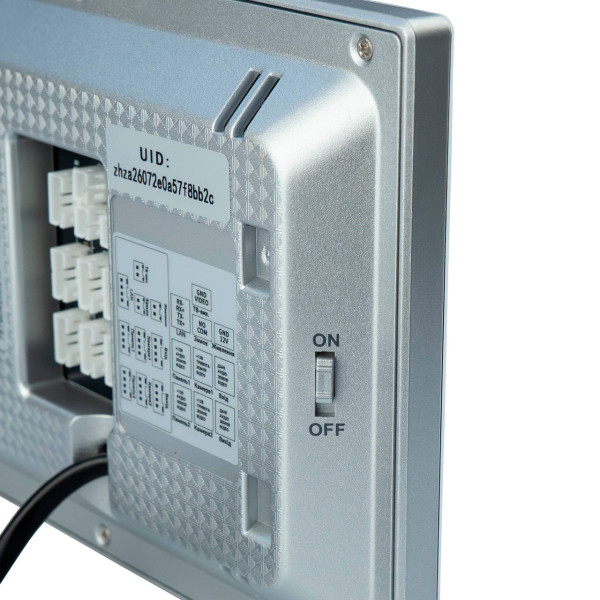 Відеодомофон 7 дюймів з Wi-Fi SEVEN DP-7579-W2K white