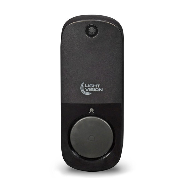 Дверний WiFi дзвінок Light Vision VLC-DR10T(Tuya) Black з ІЧ-датчиком руху