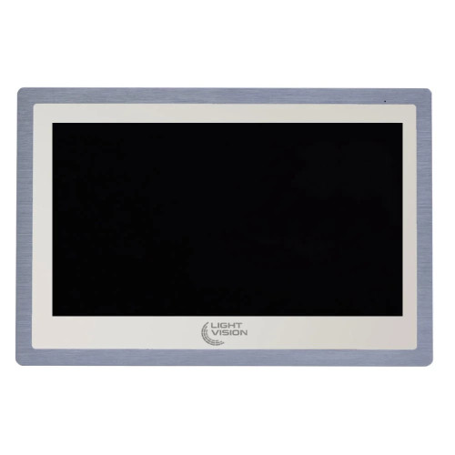 Відеодомофон 10” Light Vision SYDNEY FHD Silver/White