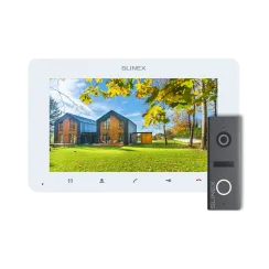Комплект відеодомофона Slinex SM-07 White + ML-17HD Graphite