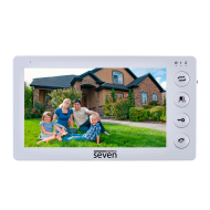 Відеодомофон 7 дюймів SEVEN DP-7573 white