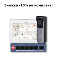 Комплект відеодомофону Dahua KIT(medium) - big screen