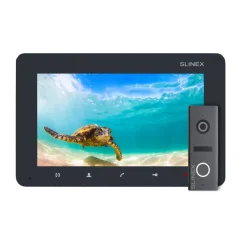 Комплект відеодомофона Slinex SM-07M Graphite + ML-17HD Graphite