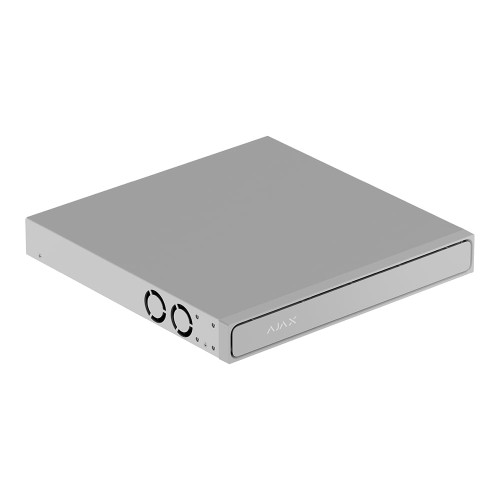 IP-відеореєстратор 8-канальний 12Mp Ajax NVR H2DAC (8-ch) White