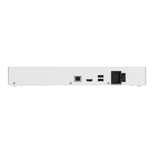 IP-відеореєстратор 8-канальний 12Mp Ajax NVR H2DAC (8-ch) White