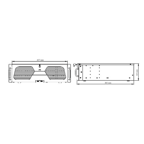 IP-відеореєстратор 256-канальний 16Mp TVT TD-33256H16-A3H