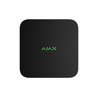 IP-відеореєстратор 8-канальний 8Mp Ajax NVR DC (8ch) Black