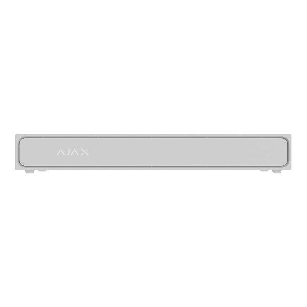 IP-відеореєстратор 8-канальний 12Mp Ajax NVR H2D8PAC (8-ch) White з 8 портами PoE
